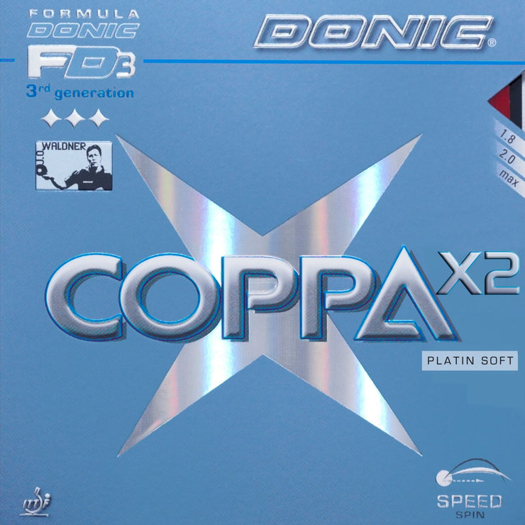 DONIC TT RUB COPPA X2 PLATIN